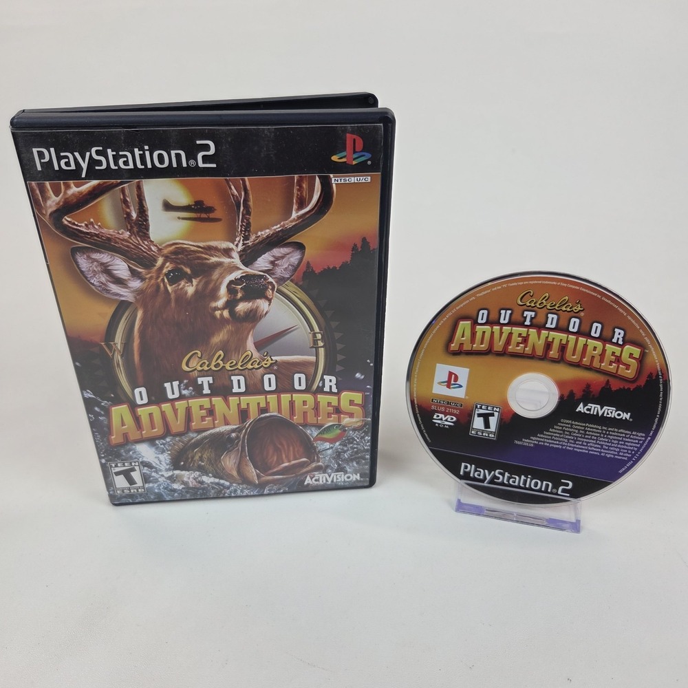 Cabela's Outdoor Adventures PS2 Sony Playstation 2 Tested